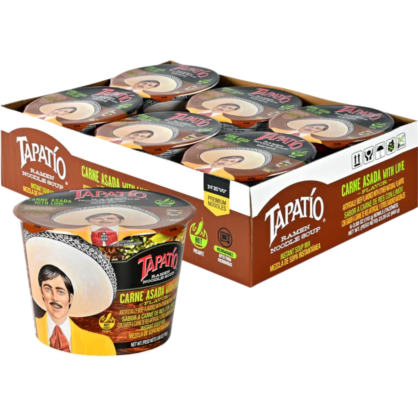 Tapatio Carne Asada with Lime