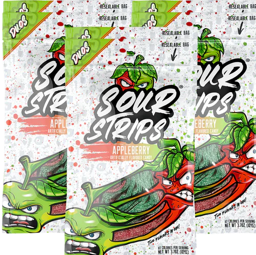 Sour Strips - Duos AppleBerry