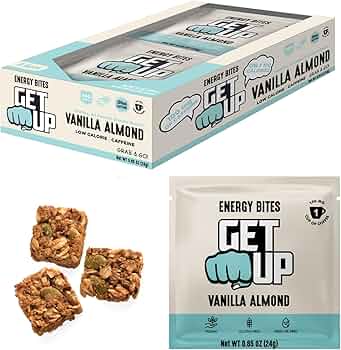 Get Up Energy Bites - Vanilla Almond