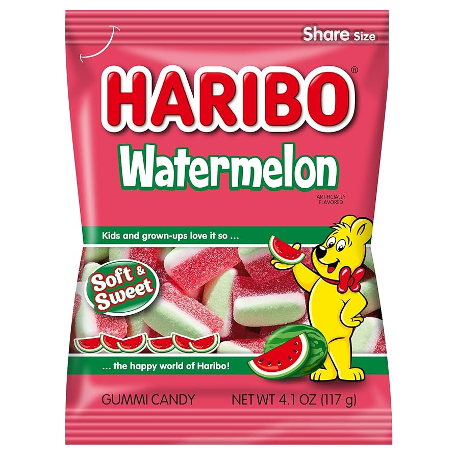 Haribo Watermelon Share Size