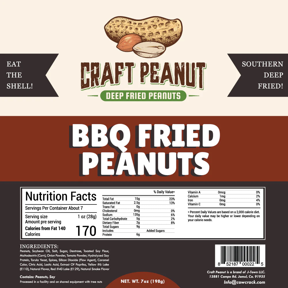Craft Peanut - BBQ Fried