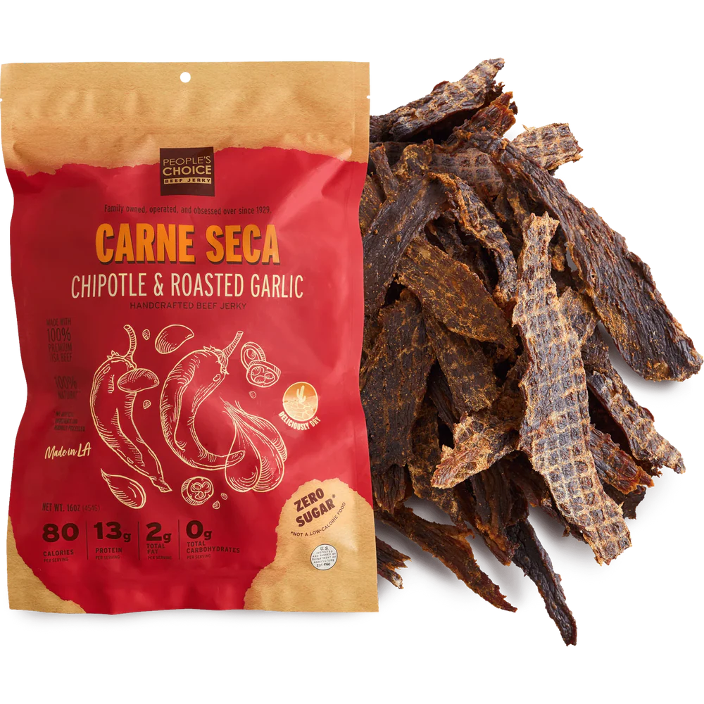 People's Choice Carne Seca - Chipotle and Roasted Garlic