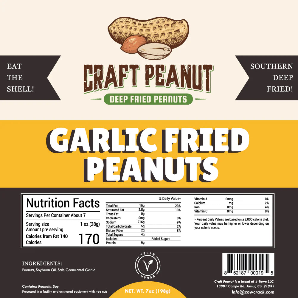 Craft Peanut - Garlic Fried