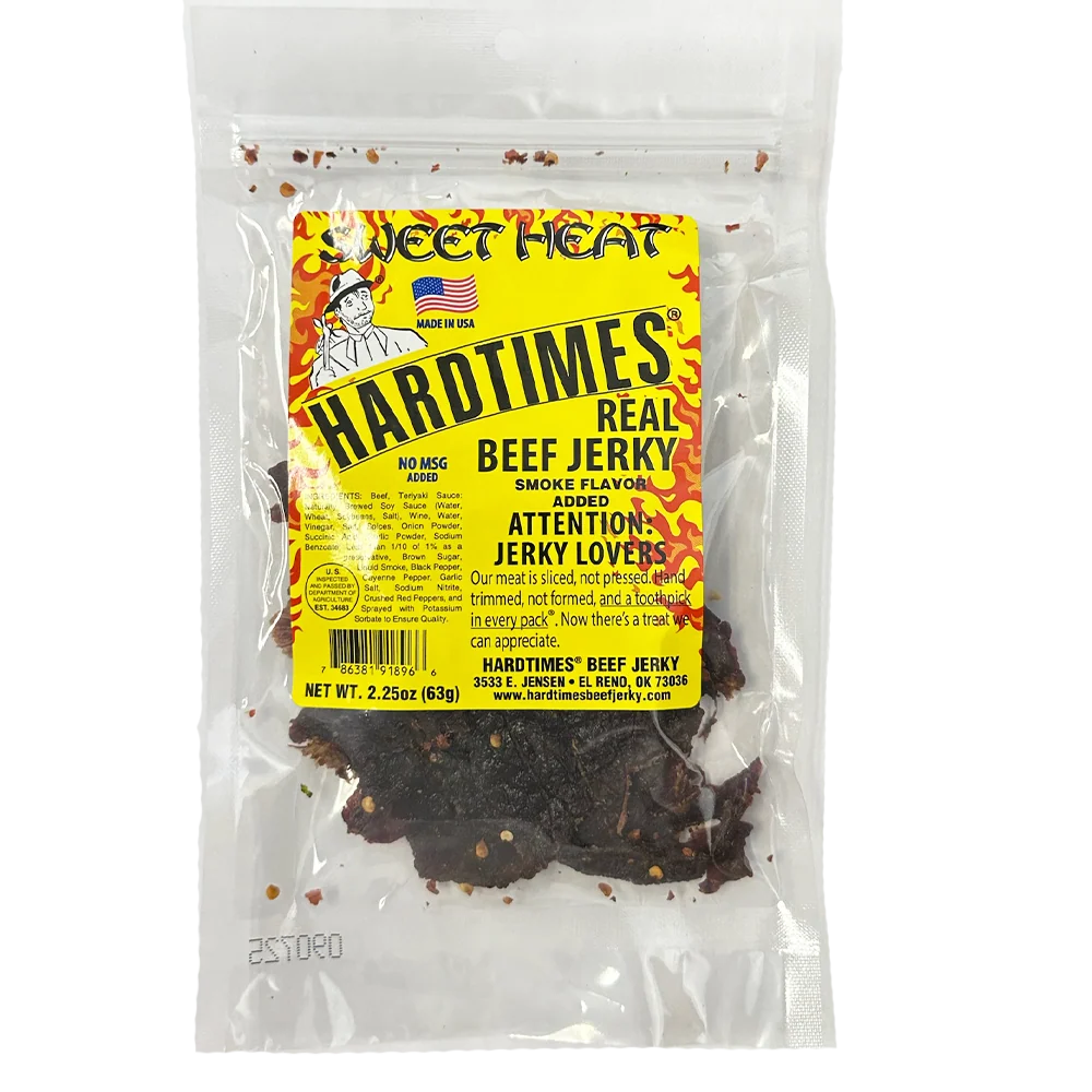 Hard Times - Sweet Heat Beef Jerky