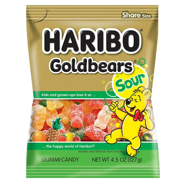 Haribo Goldbears Sours Share Size