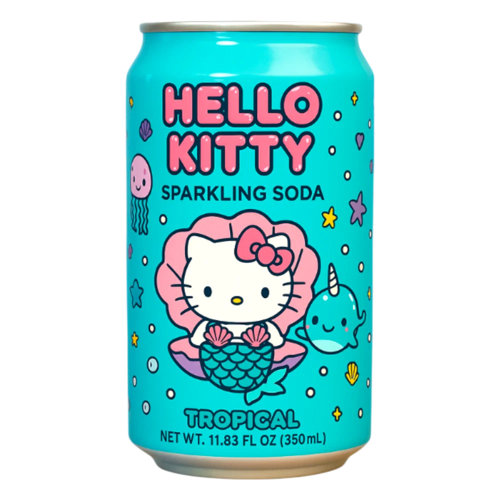 Hello Kitty - Tropical Sparkling Soda