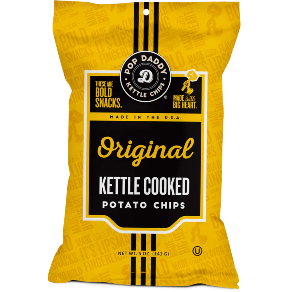 Pop Daddy Kettle Chips - Original
