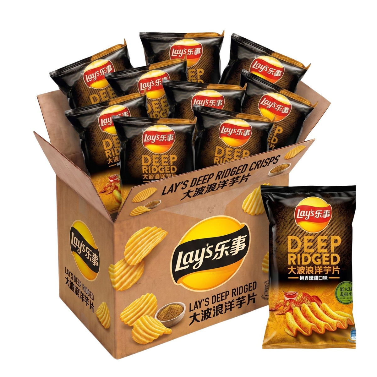 Lay’s - Deep Ridged Chili Chicken TAIWAN