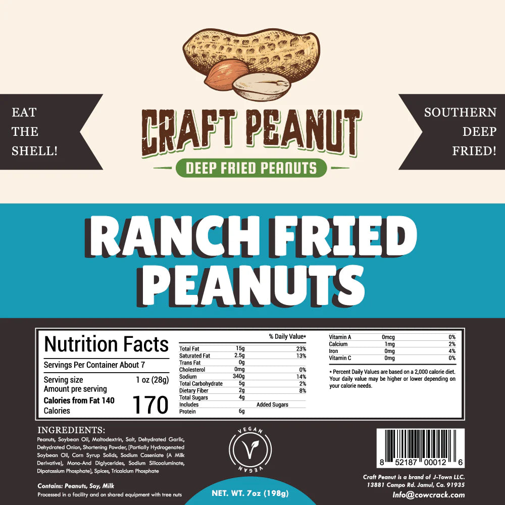 Craft Peanut - Ranch Fried