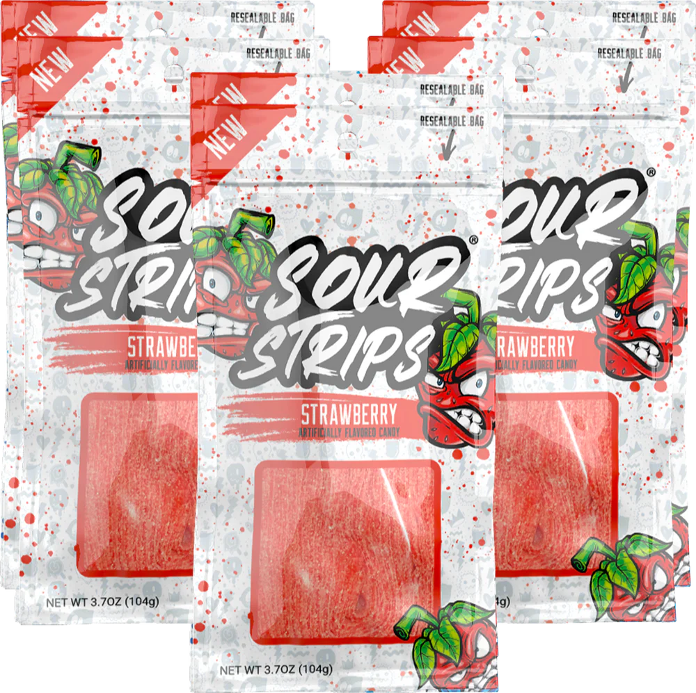 Sour Strips - Strawberry