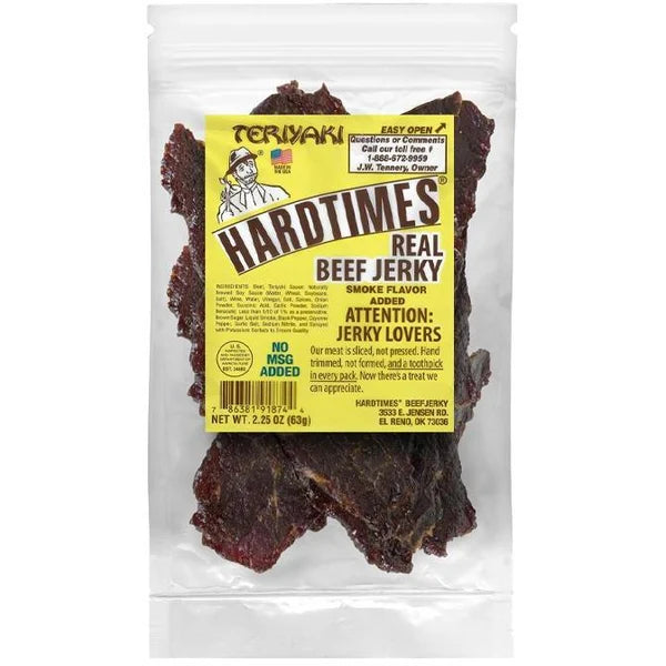 Hard Times - Teriyaki Beef Jerky