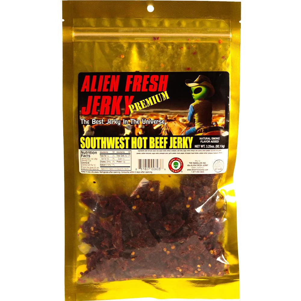 Alien Fresh Jerky - Southwest Hot