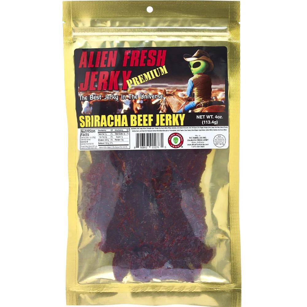 Alien Fresh Jerky - Sriracha