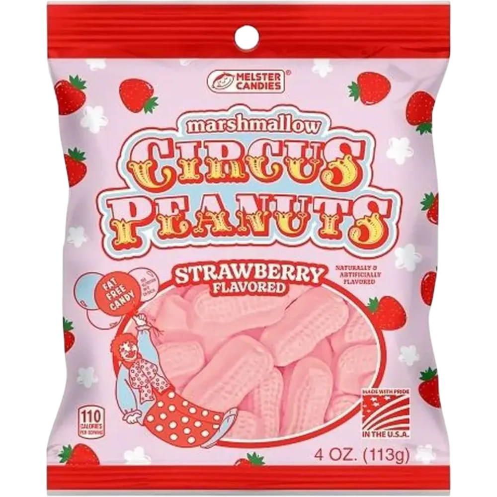 Melster - Strawberry Circus Peanuts