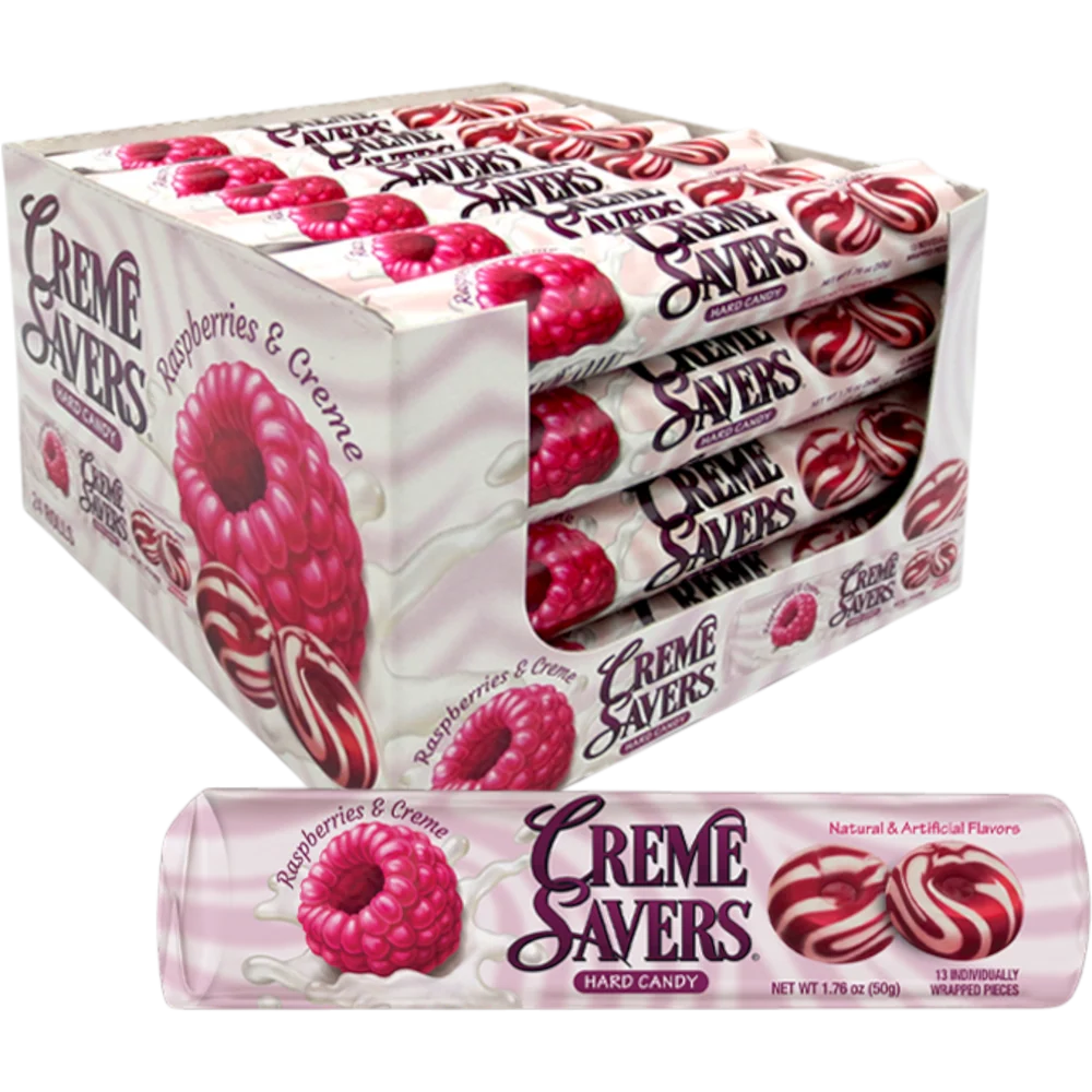 Creme Savers - Raspberries & Creme