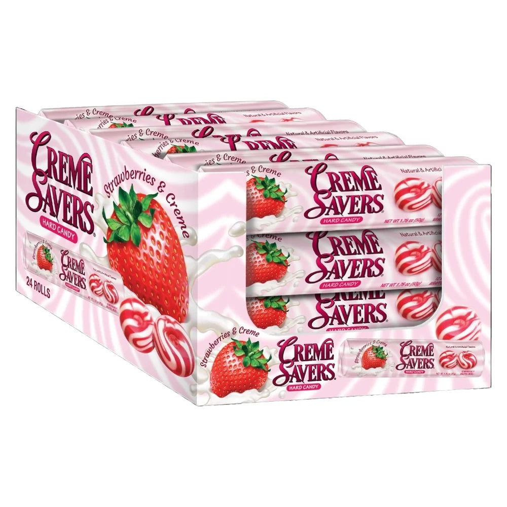 Creme Savers - Strawberries & Creme