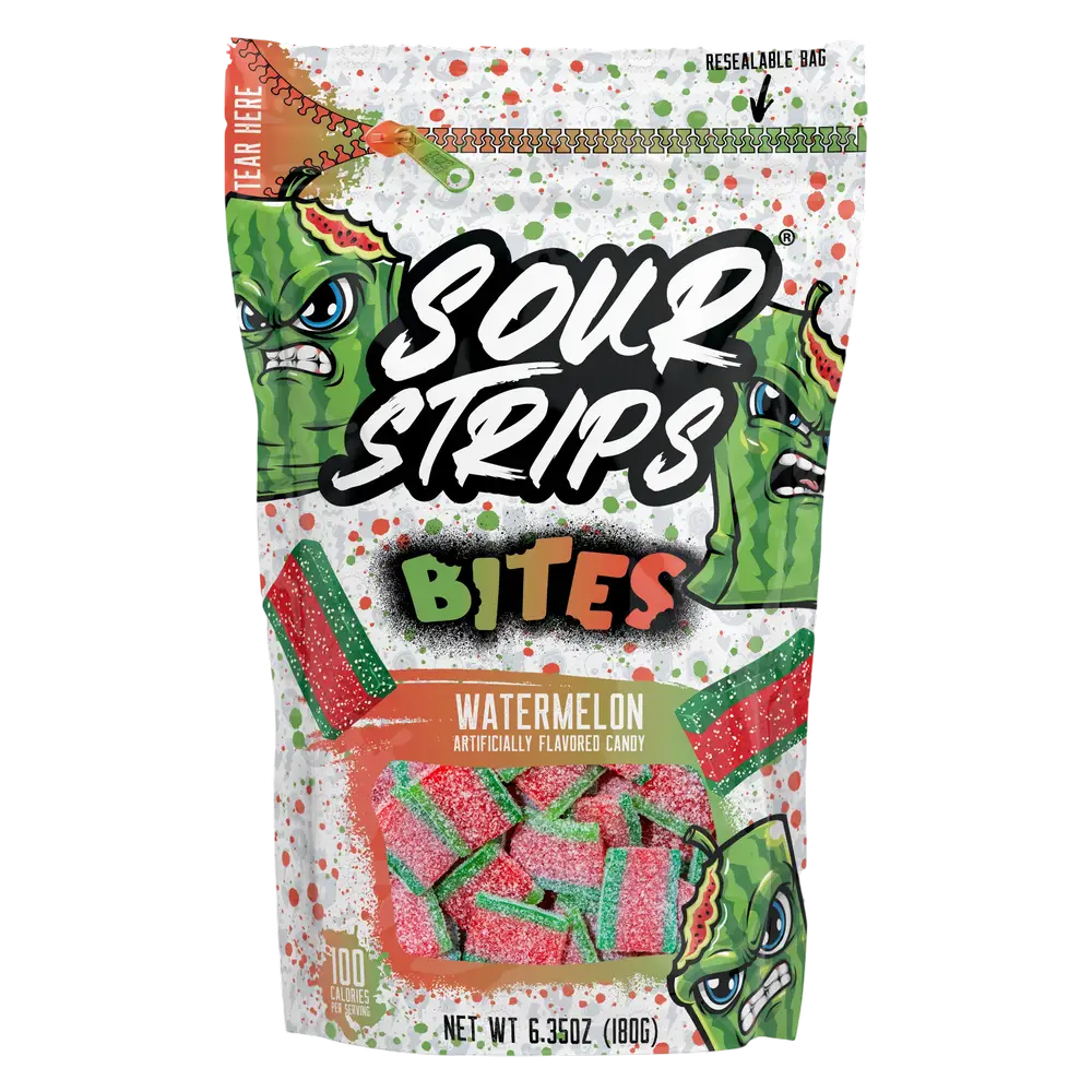 Sour Strips Bites - Watermelon
