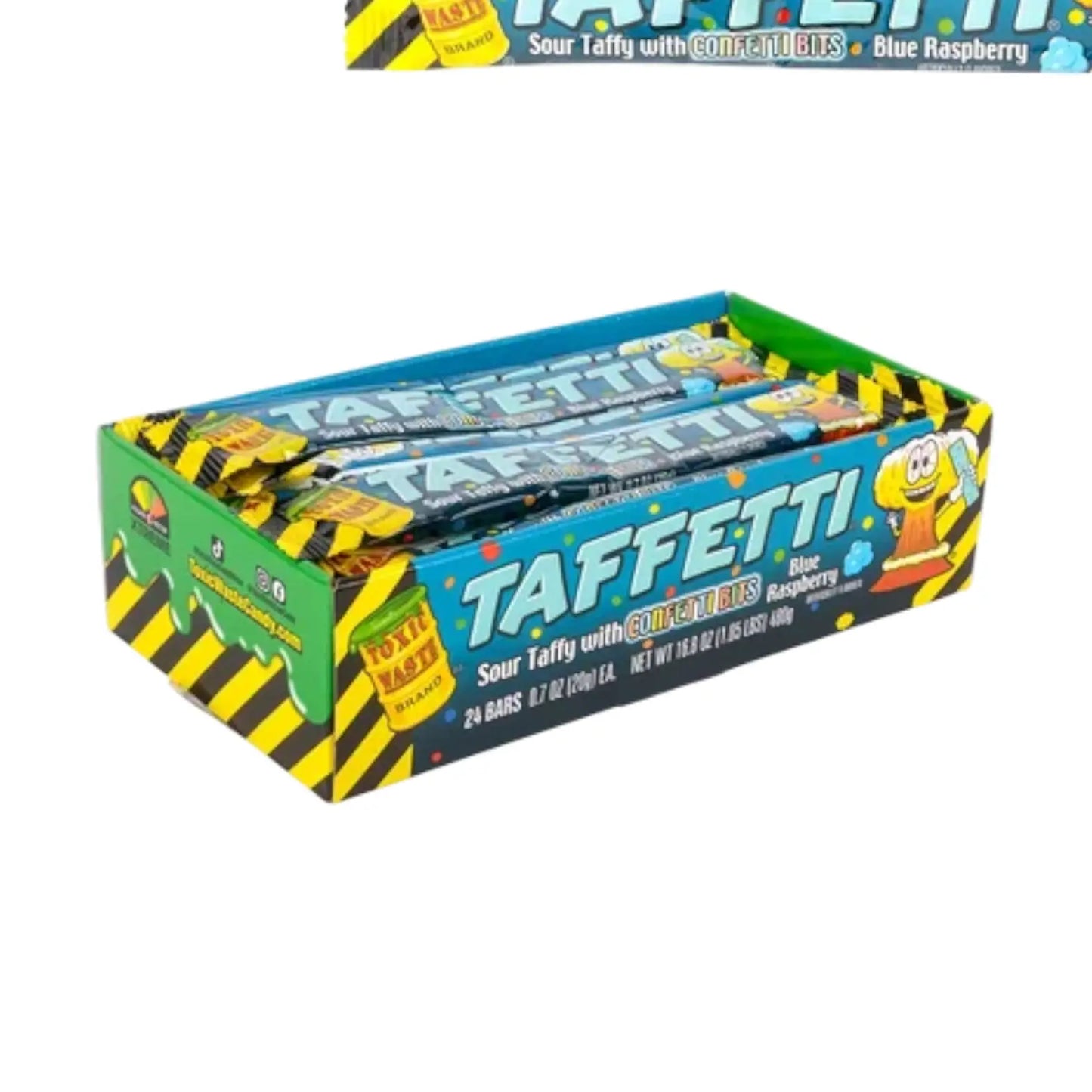 Toxic Waste Taffetti - Blue Raspberry