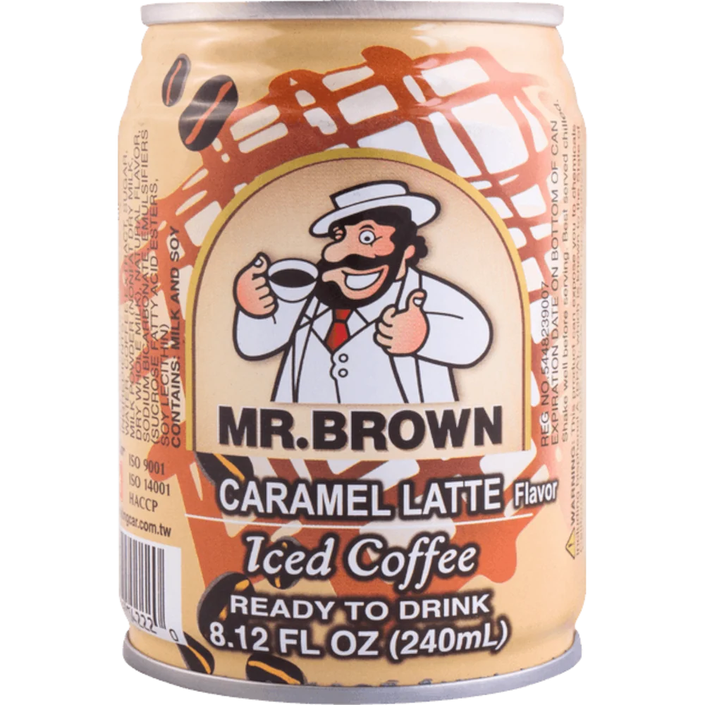 Mr. Brown - Caramel Latte Iced Coffee