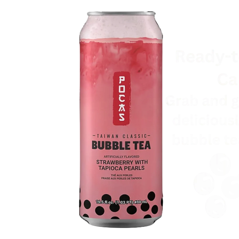 Pocas - Bubble Tea Strawberry