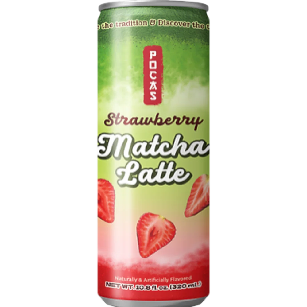 Pocas - Strawberry Matcha Latte