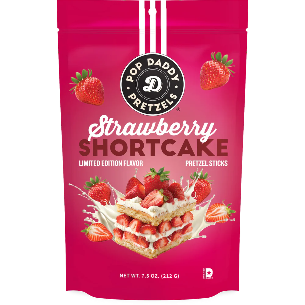 Pop Daddy - Strawberry Shortcake Pretzels