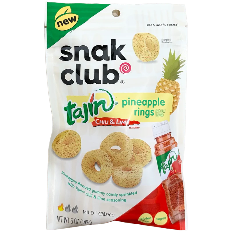 Snak Club Tajin - Pineapple Rings