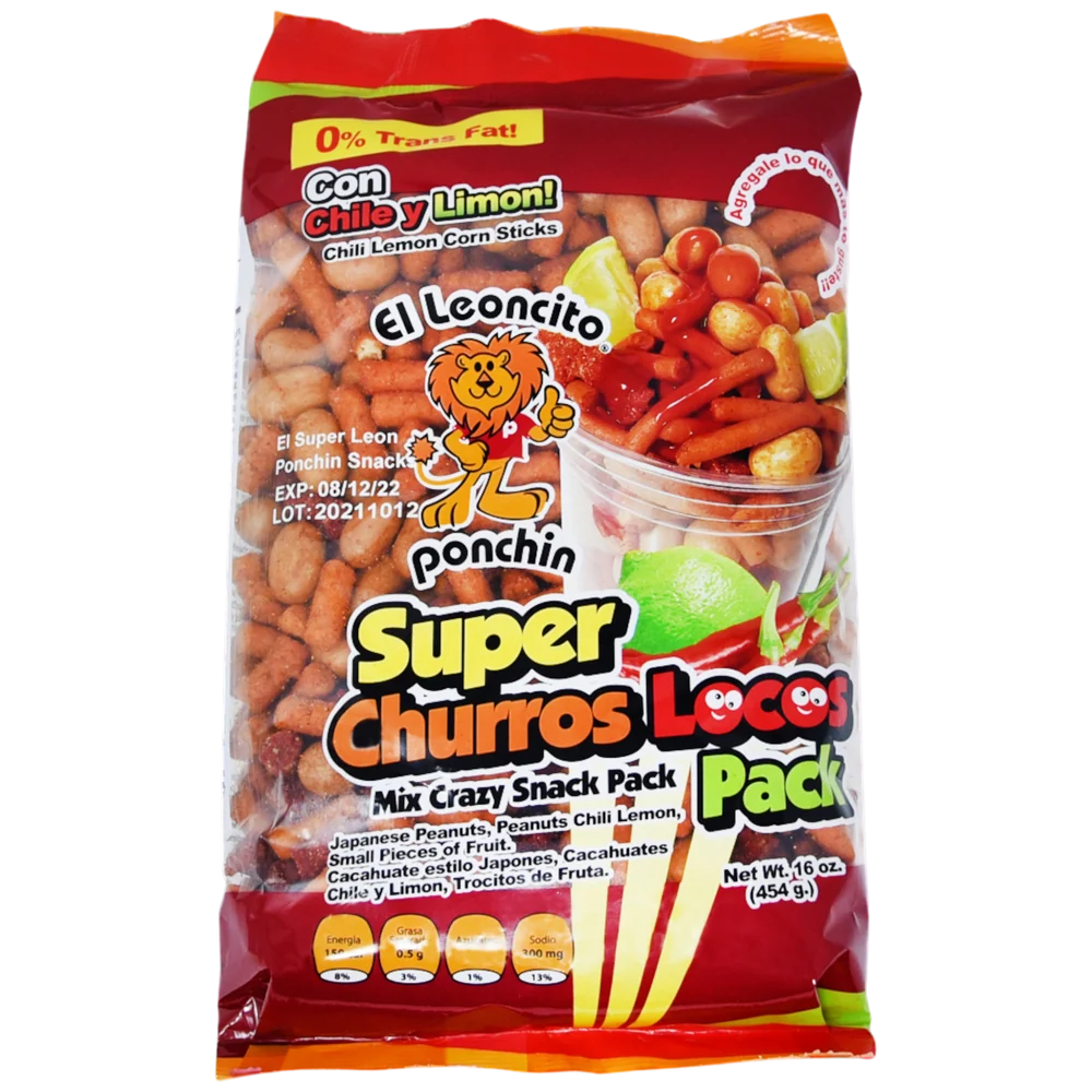 El Super Leon - Super Churros Locos con Chile y Limon