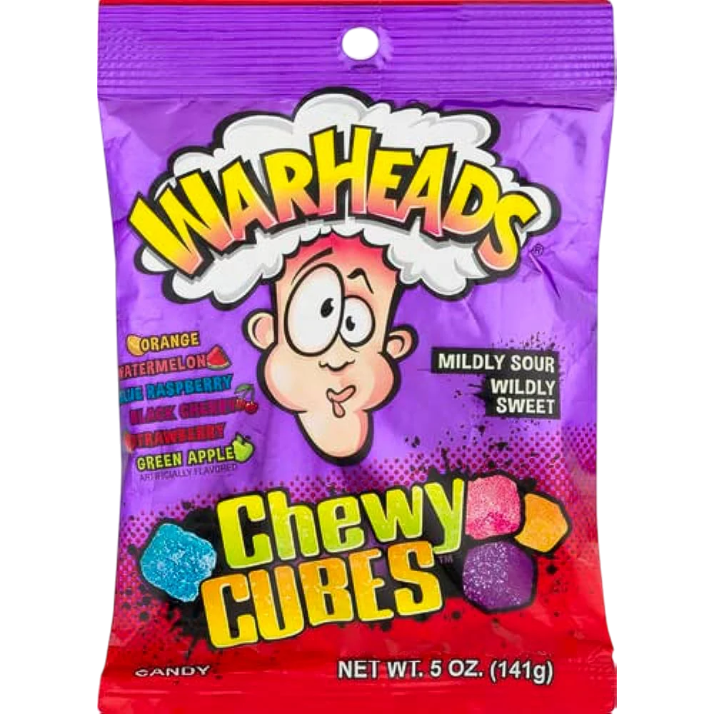 Warheads - Chewy Cubes