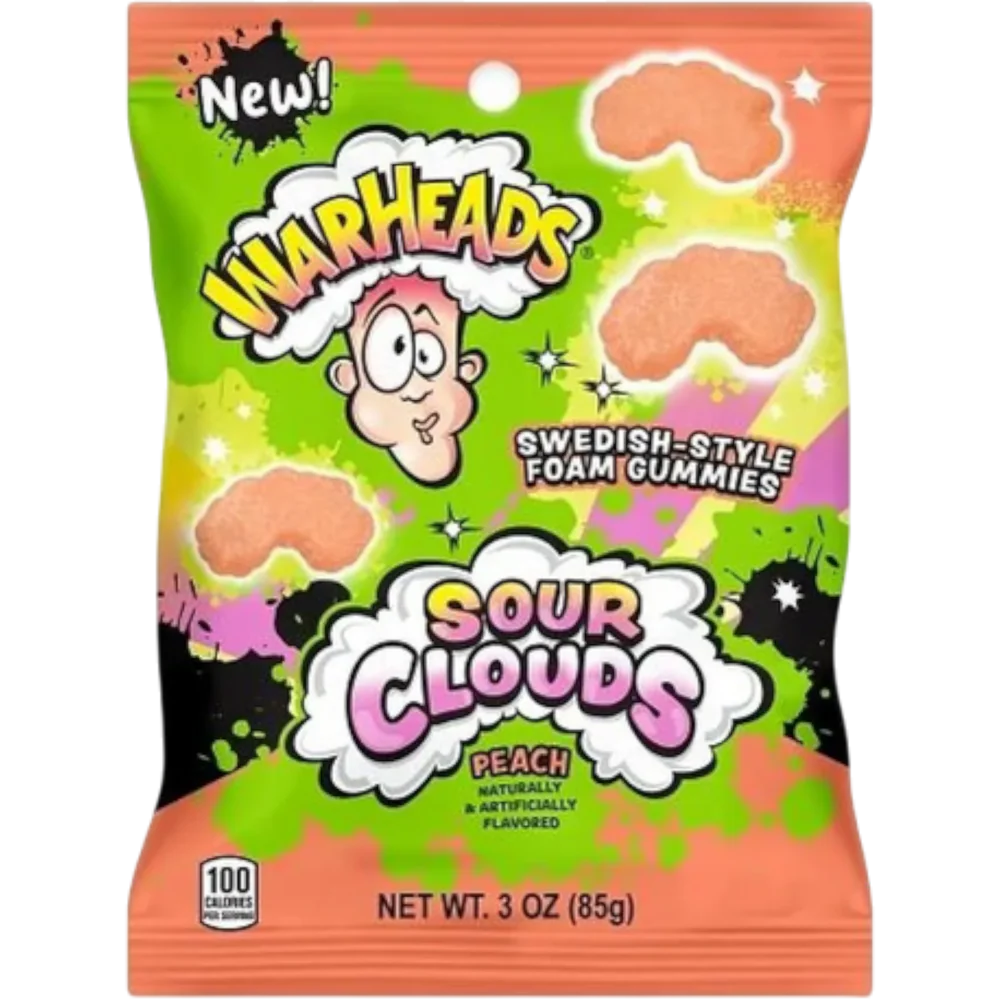 Warheads - Peach Sour Clouds