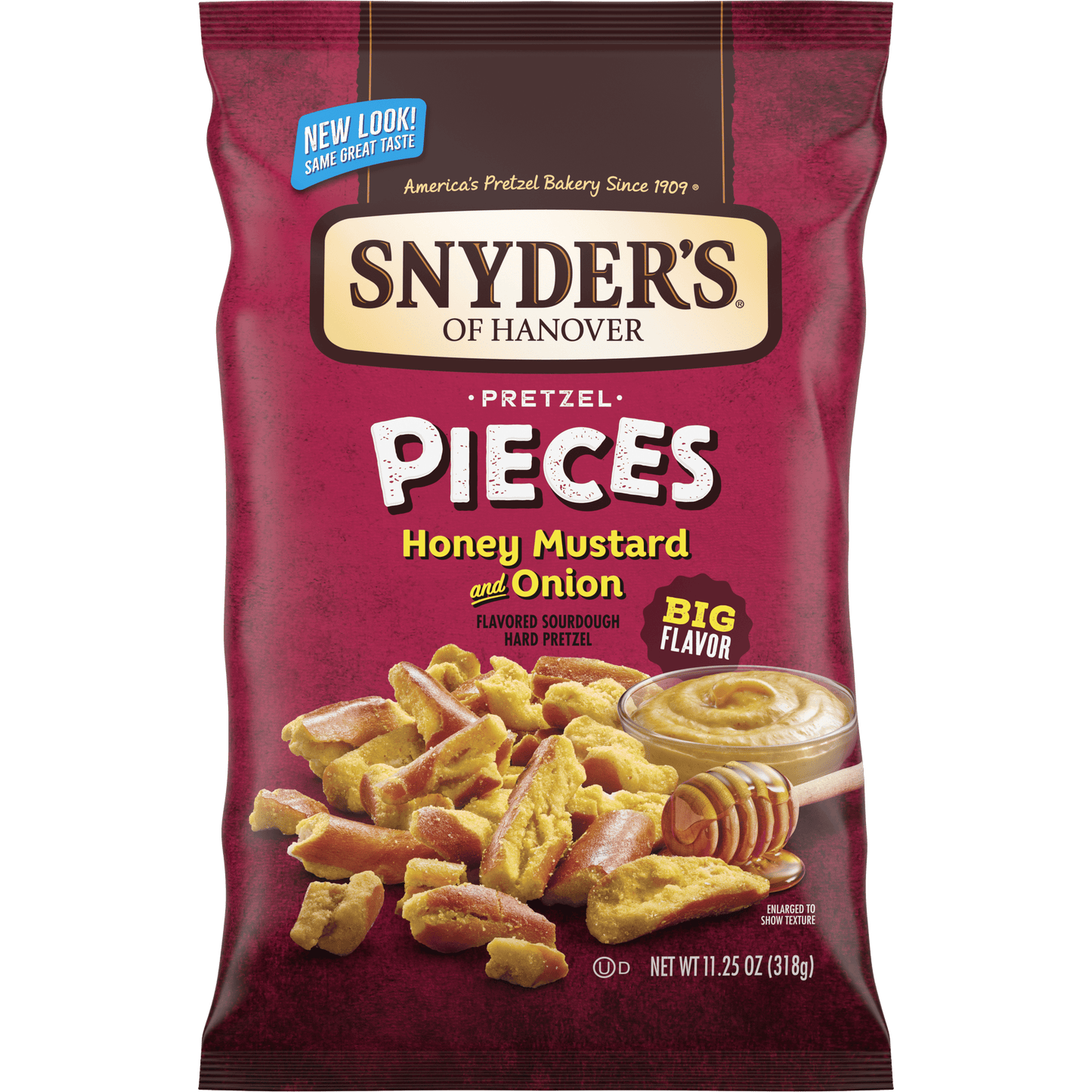 Snyder's Pretzel Peace - Honey Musted with nion