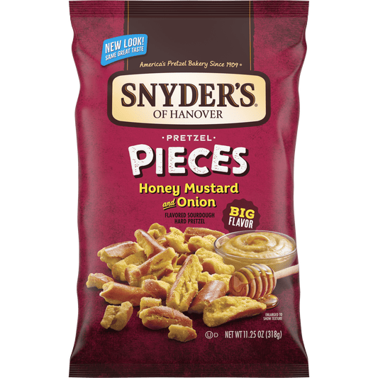 Snyder's Pretzel Peace - Honey Musted with nion