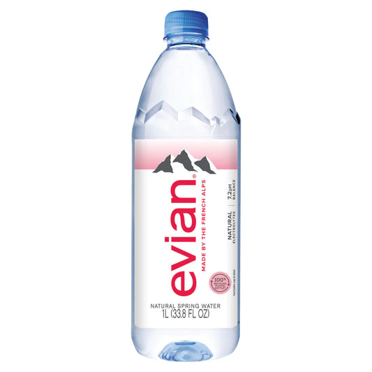Evian Natural Spring Water