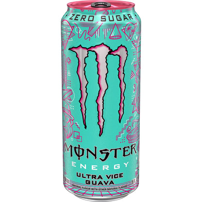 Monster Variety Pack - Ultra Vice Guava, Ultra Fantasy Ruby Red , Ultra Blue Hawaiian