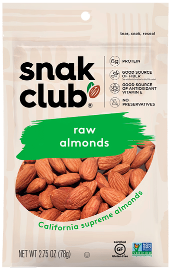 Snak Club Raw Almonds