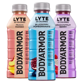 BODYARMOR LYTE Variety Pack - Blueberry Pomegranate, Peach Mango, Dragonfruit Berry