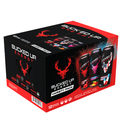 Bucked Up Variety Pack - Rocket Pop, White Gummy Deer, Miami