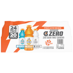 Gatorade Zero Sugar Variety Pack - Glacier Freeze, Orange, Glacier Cherry
