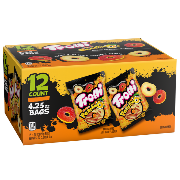 Trolli - Peachie O's