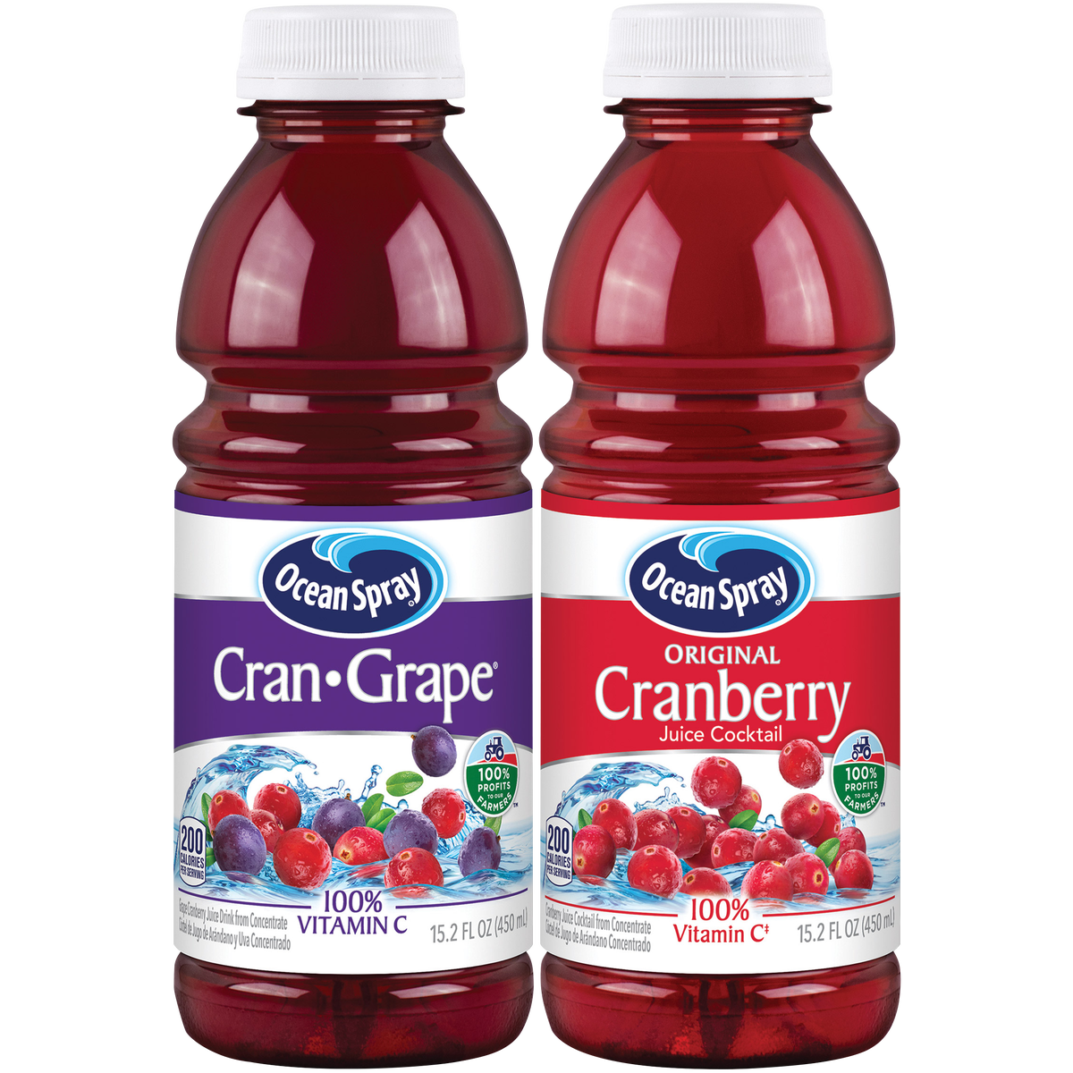 Ocean Spray - Cranberry, Cran-Grape