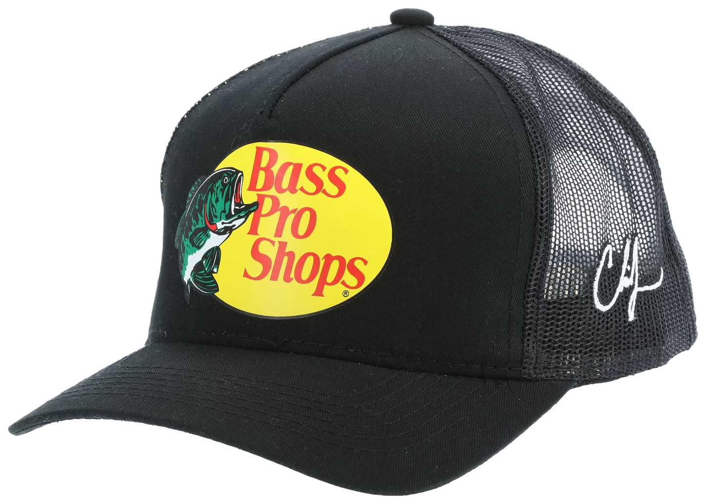 Bass Pro Shops Mesh Trucker Cap - Black