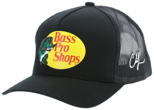 Bass Pro Shops Mesh Trucker Cap - Black