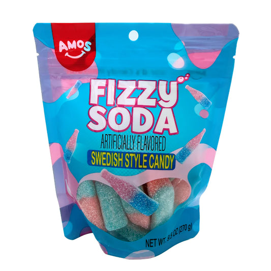 AMOS Swedish Style Candy - Fizzy Soda