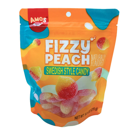 AMOS Swedish Style Candy - Fizzy Peach