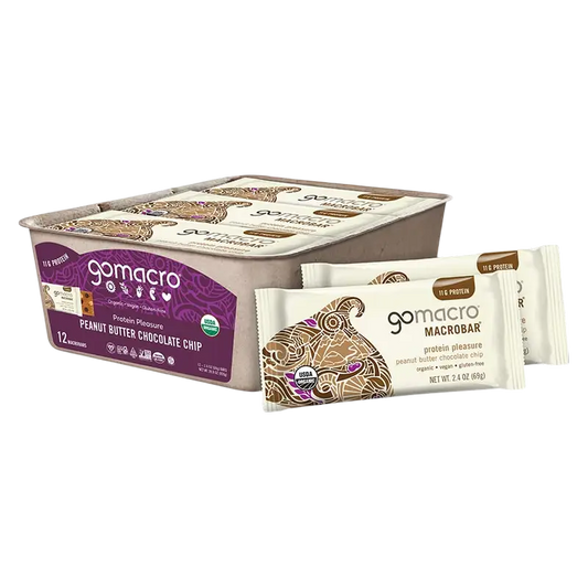 Gomacro Peanut Butter Chocolate Chip