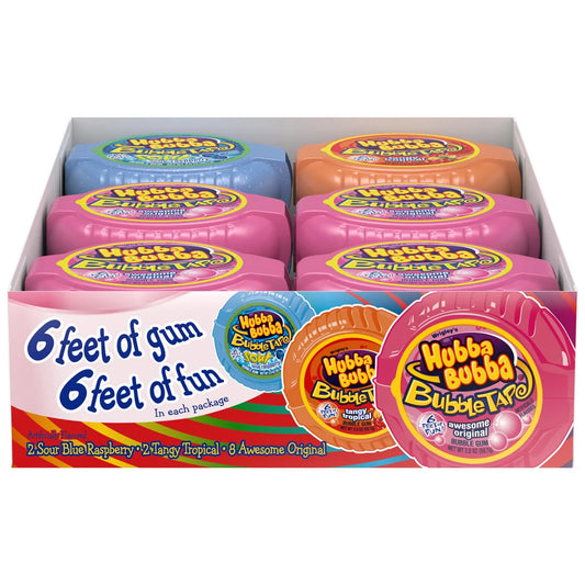 Hubba Bubba Bubble Gum Tape - Variety Pack