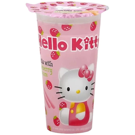 Hello Kitty - Strawberry Cream Dip Sticks