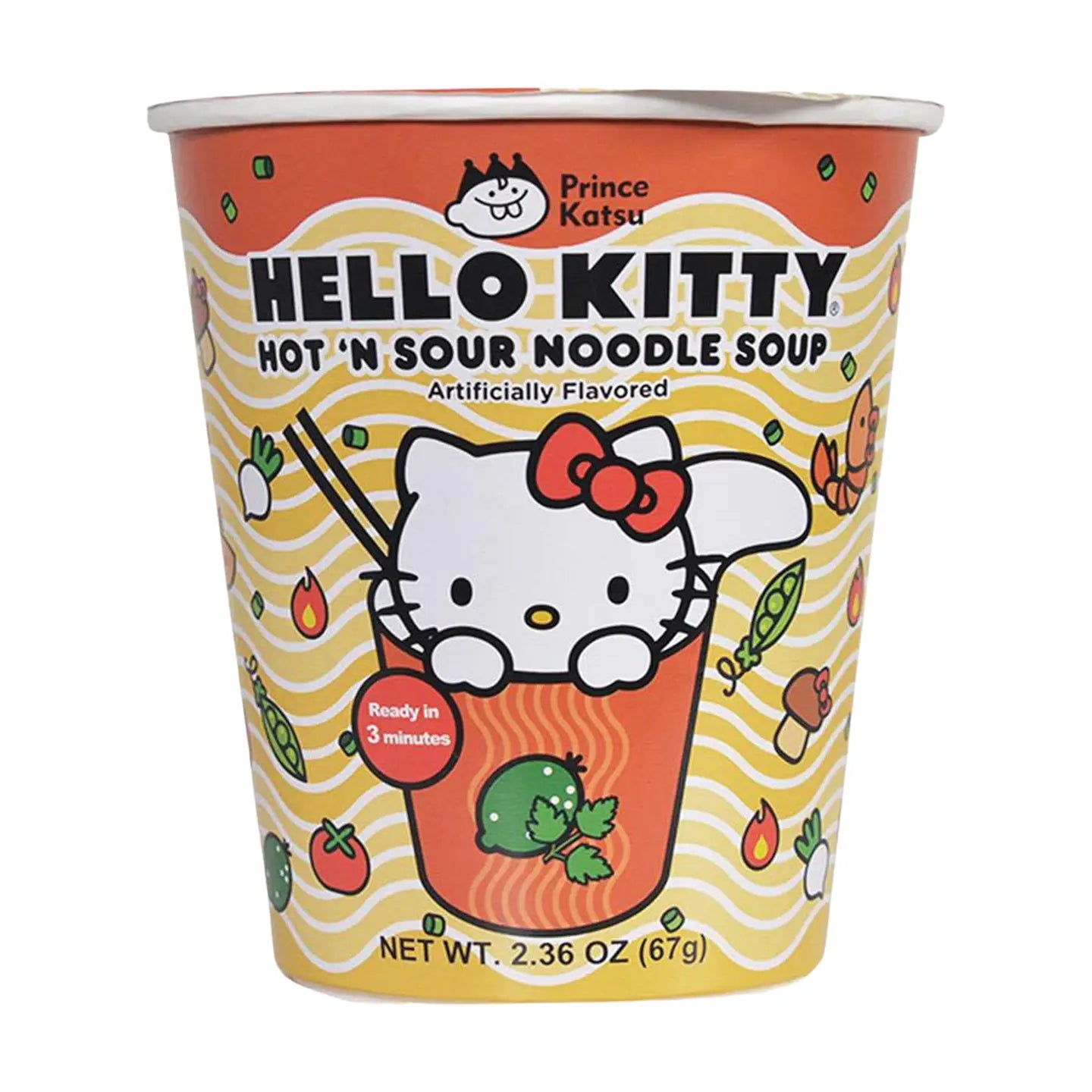 Hello Kitty Noodle Soup - Hot 'N Sour