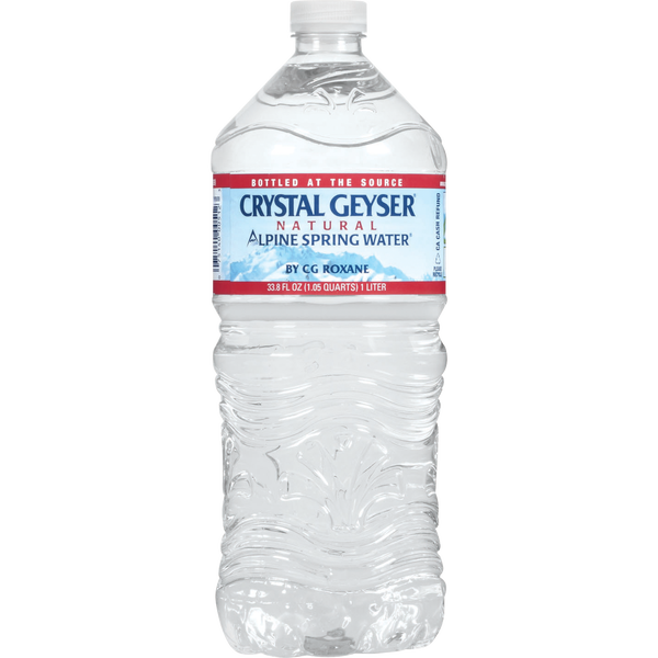 Crystal Geyser Alpine Spring Water