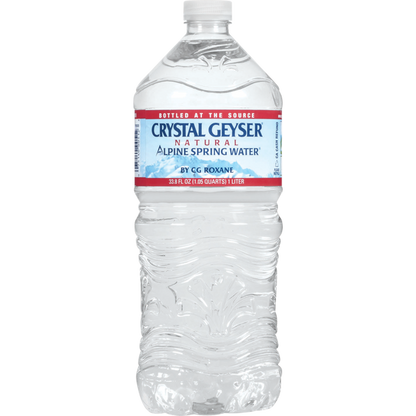 Crystal Geyser Alpine Spring Water